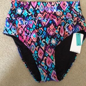 Sunset high waist swim bottom size medium